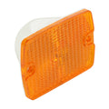 ~(0.3 lbs. 6X4X4)~ Parking Light Assembly Amber 87-93 Jeep Wrangler YJ
