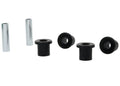 Whiteline W73818 Leaf Spring & Shackle Bushings - Front; For Wrangler 87-95