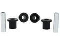 Whiteline W73818 Leaf Spring & Shackle Bushings - Front; For Wrangler 87-95