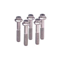 ARP 3/8 in.-16 RH Thread, 2.500 in 12 Point Bolts- Set of 5