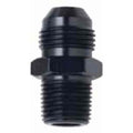 Fragola -12AN x 1/2 NPT Straight Adapter - Black