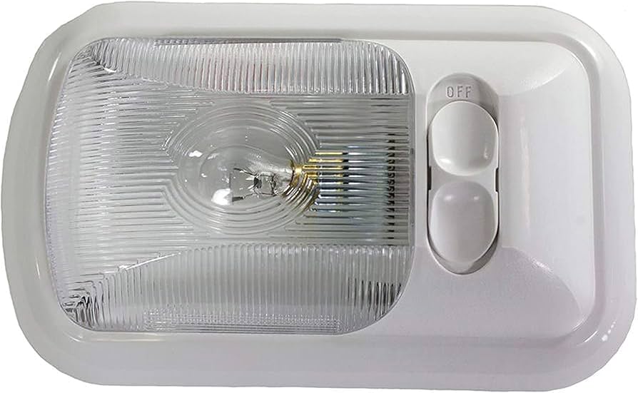EUROSTYLE SGL DOME LIGHT LED BRIGHT WHT 500K 215 LUMENS