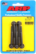 ARP M6 x 1.00 x 55 Black Oxide Hex Bolts (5/pkg)
