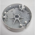 ENDCAP ECLIPSE TRI HOLE WHT