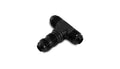 Vibrant Performance - 10618 - Bulkhead Adapter Tee Fitting; Size: -6AN