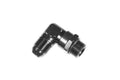 6AN Male to 6AN ORB Male Swivel 90deg Clear