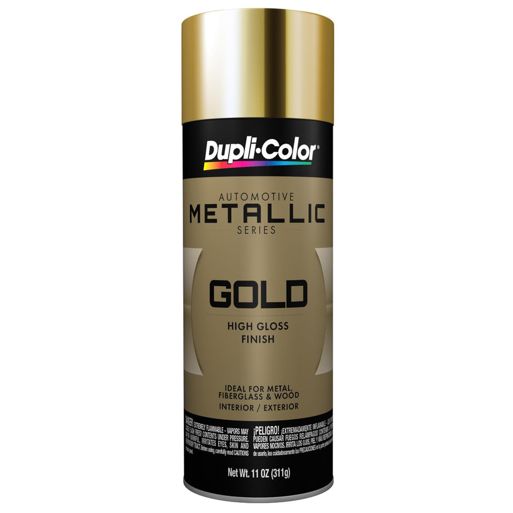 AUTOMOTIVE METALLIC COATING; GOLD; 11 OZ. AEROSOL