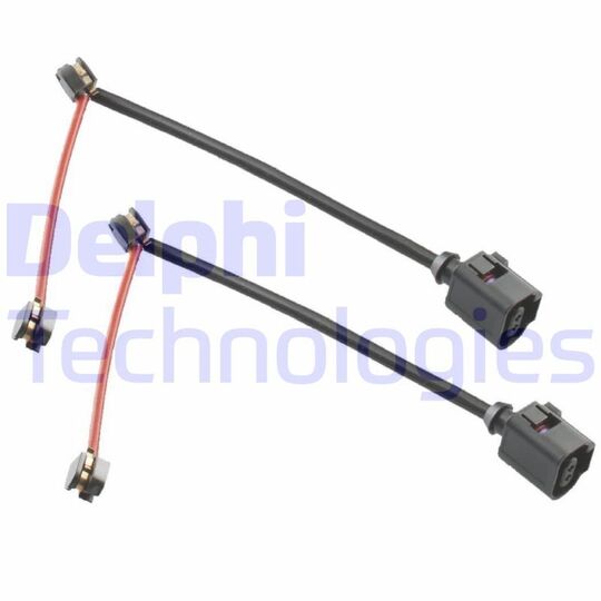 WARNING CONTACT BRAKE PAD WEAR 8DK