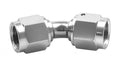 06 FEMALE TO FEMALE AN/JIC FLARE SWIVEL COUPLING 45 DEG CLEAR