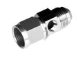 08 MALE TO 08 FEMALE AN/JIC WITH 1/8 NPT IN HEX BLUE