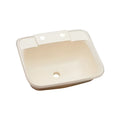 RECTANGULAR SINK 12X15 WHITE