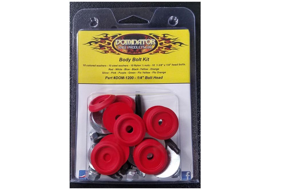 DOMINATOR RACING PRODUCTS red hardware kit