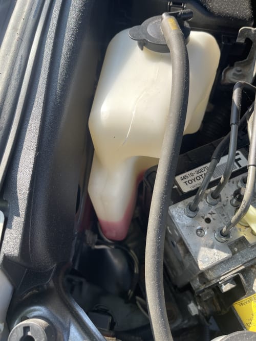PRESTONE red auto part