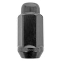 4 Lugnuts Acorn Bulge 14 mm x 1.5 Black X-Long