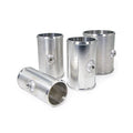 2.0 IN OD X 5 IN L ALUMINUM COUPLER W/ 1/8 IN NPT BUNG