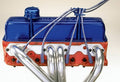Moroso Chevrolet Small Block 4-Hole Ignition Wire Loom Kit - 7-9mm - Red