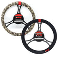 Digital Camo Steering Wheel Cover - Desert Tan