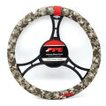 Digital Camo Steering Wheel Cover - Desert Tan