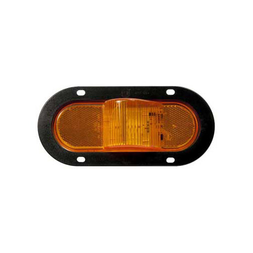 LED MT/SM OVL AMP HSG W/FLNG 7.88'X