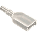 NAMZ No. 5 Shur Plug - Clear PVC Cover for Dual Female Terminal (50 Pack)