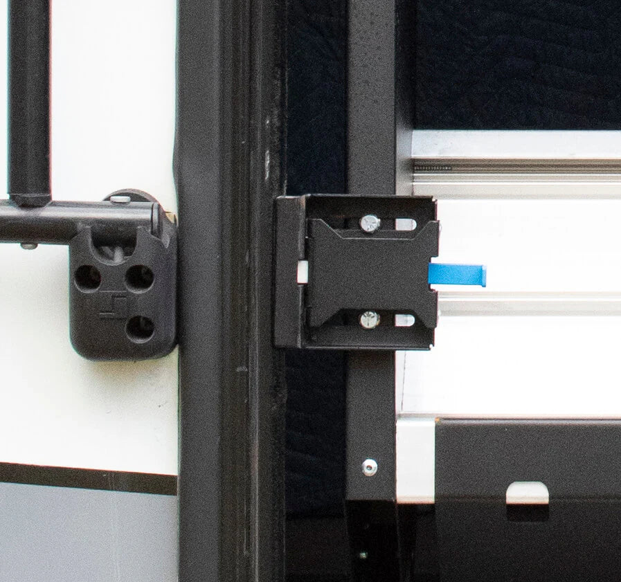 STEP ABOVE LEFT-HAND PULL LATCH