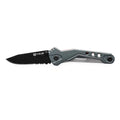 TRUEBLADE 2.75 IN CLIP POINT 420 BLACK OXIDE ALUMINUM LINER NATRAL
