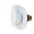 WATER INLET 23/4IN PLASTIC FLANGE WHITE LEADFREE BULK