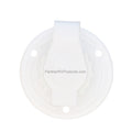 WATER INLET 23/4IN PLASTIC FLANGE WHITE LEADFREE BULK