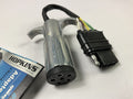 6 ROUND TO 4 FLAT (WITH FLEXIBLE WIRES) ADAPTER