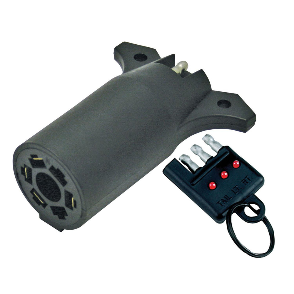 ADAPTER 7-WAY TO 4-FLAT WITH 4-FLAT