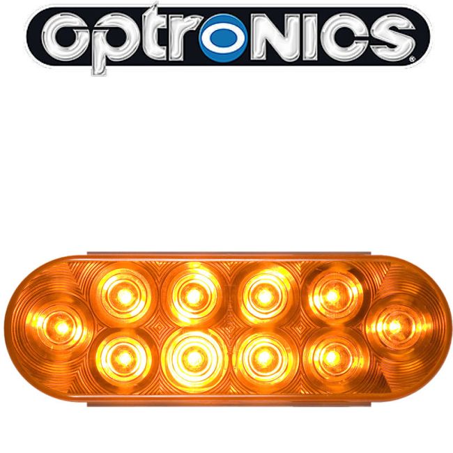 LED TAIL LIGHT AMBER6'GROMMET MT 10