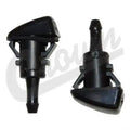 Windshield Washer Nozzle Set for 2011-2017 Jeep MK Compass Crown Automotive