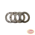 Steering Box Cover Shim Kit for Misc. 1981-96 Jeep Models w/o Power Steering Crown Automotive
