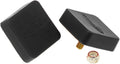 Prothane Universal Bump Stop 5/8X2X2 Sqr w/ Ctr Stud - Red