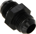 12 MALE TO MALE 11/16 X 12 AN/JIC FLARE UNION BLACK