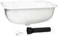 SINK 143/4 X 121/4 WHITE ABS LAVATORY W/STOPPER