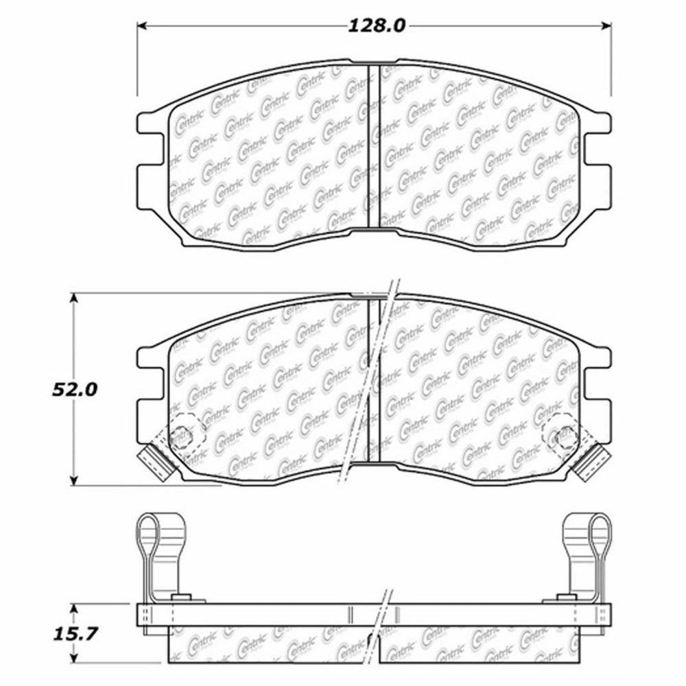C-TEK Semi-Metallic Brake