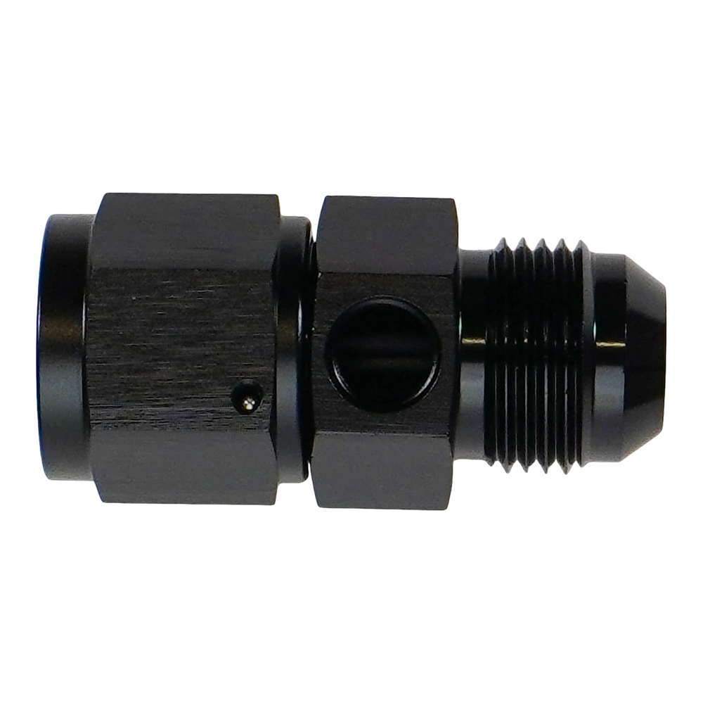 DeatschWerks 10AN Male Flare to Female Flare Swivel with 1/8th npt