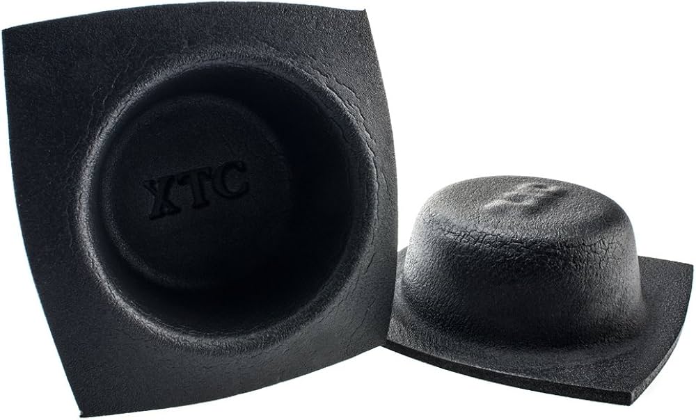 ACOUSTIC BAFFLE 5 1/4 INCH SHALLOW ROUND - PAIR