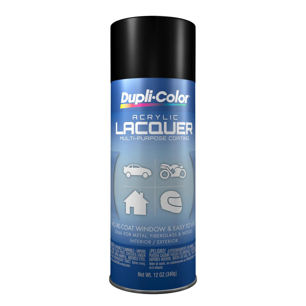 PREMIUM LACQUER; SEMIGLOSS BLACK; 12 OZ. AEROSOL