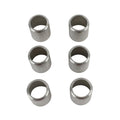 Russell Performance -10 AN Stainless Steel Crimp Collars (O.D. 0.825) (6 Per Pack)