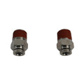 1/4 NPT(M) TO 1/4 AIRLINE STRAIGHT FITTING (2 PCS) DOT APPROVED
