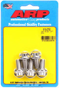 ARP 3/8 in.-16 RH Thread, 0.750 in 12 Point SS 300 Bolts - Set of 5