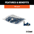 1614 G MALE QUICK CONNECTOR100 PER BAG