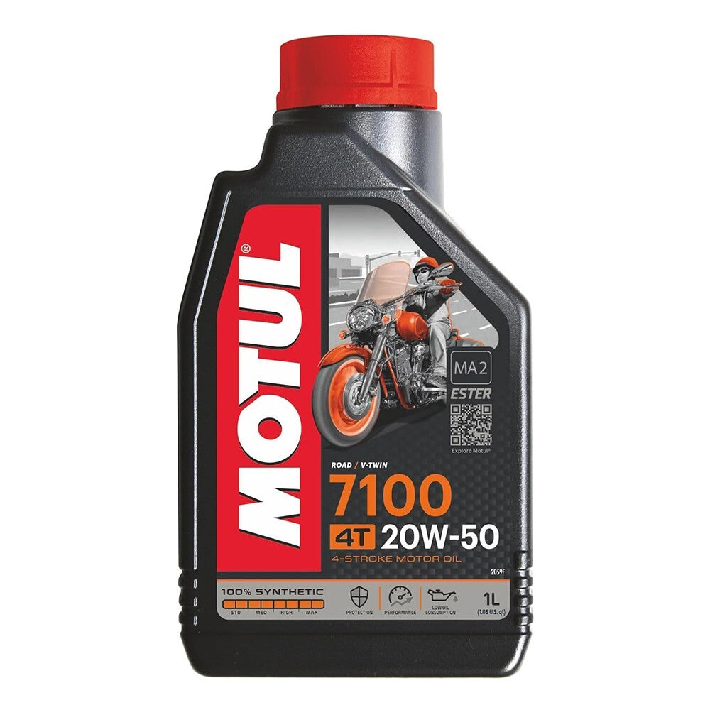 Motul 1L 7100 4-Stroke Engine Oil 20W50 4T