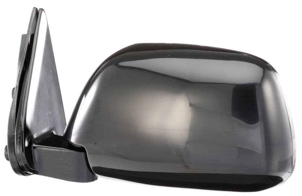 8995 TOYOTA PICKUP LH MANUAL FOLDAWAY OE MIRROR BLACK WINDOW MOUNT W/O VENT