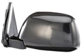 8995 TOYOTA PICKUP LH MANUAL FOLDAWAY OE MIRROR BLACK WINDOW MOUNT W/O VENT