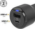 USB-C / USB-A FAST CHARGER FOR CARS