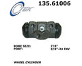 C-TEK STANDARD WHEEL CYLINDER