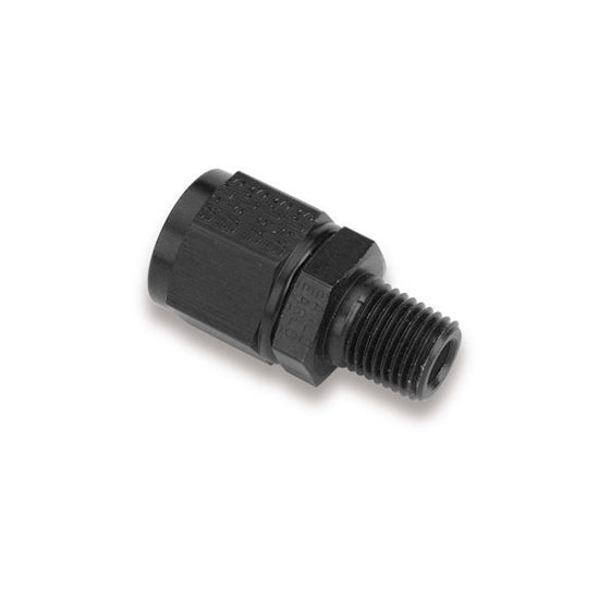 BLACK ST -4 FEMALE-1/4" NPT SWIVEL